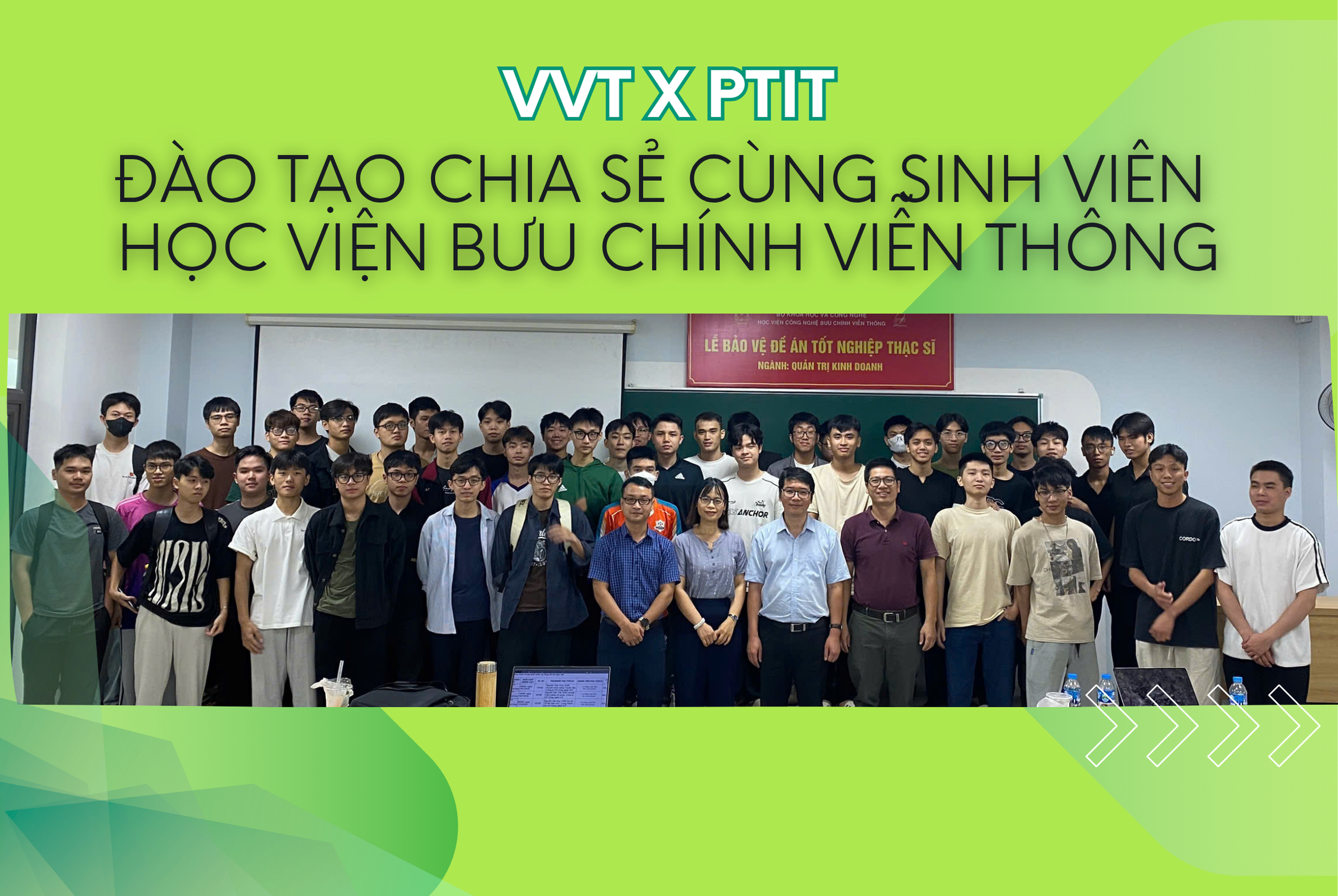 🎓 VVT x Học viện Công nghệ Bưu chính Viễn thông – Hành trình kết nối kiến thức & thực tiễn